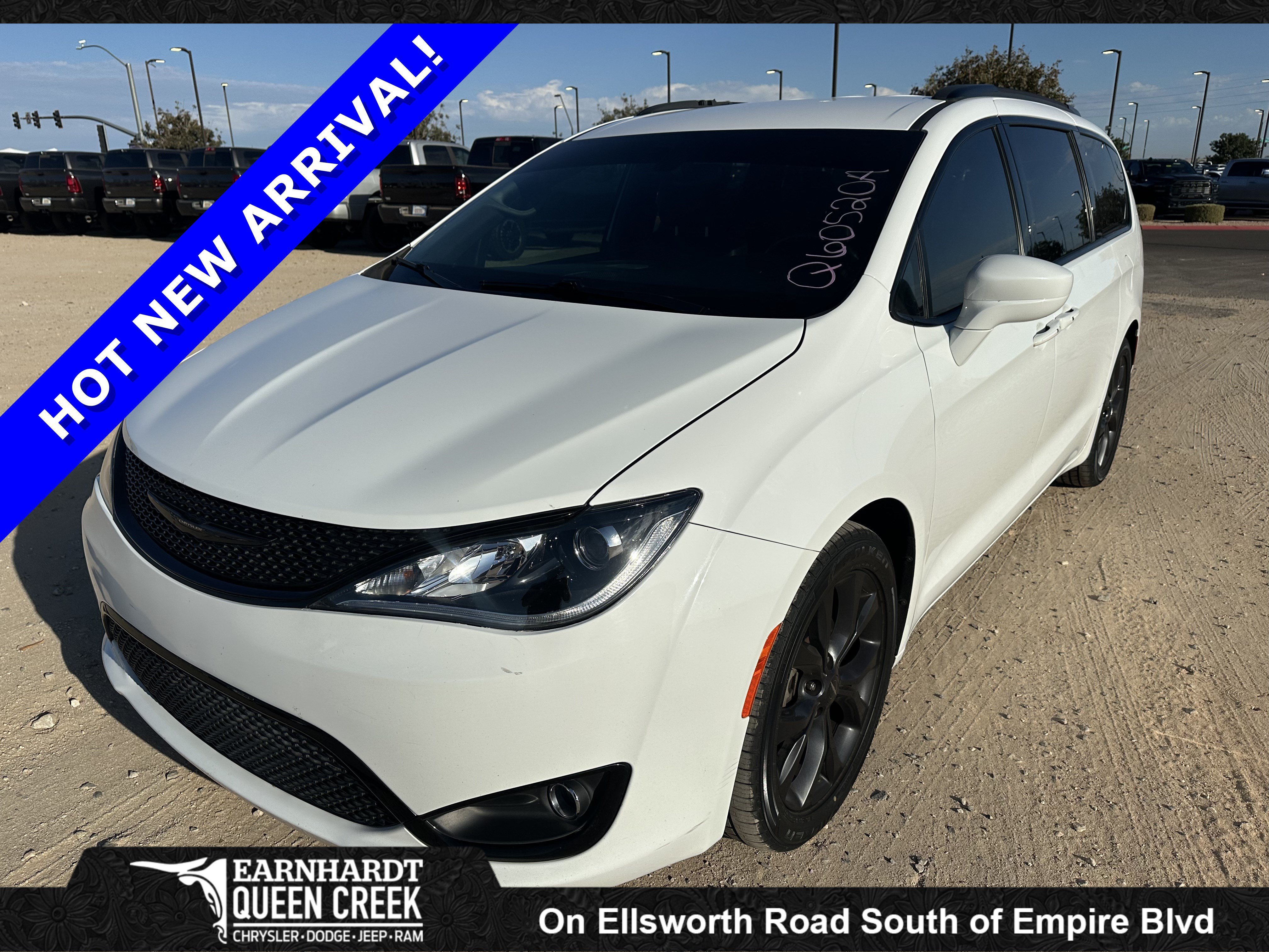 Used 2020 Bright White Clearcoat Chrysler Touring L Plus image 1