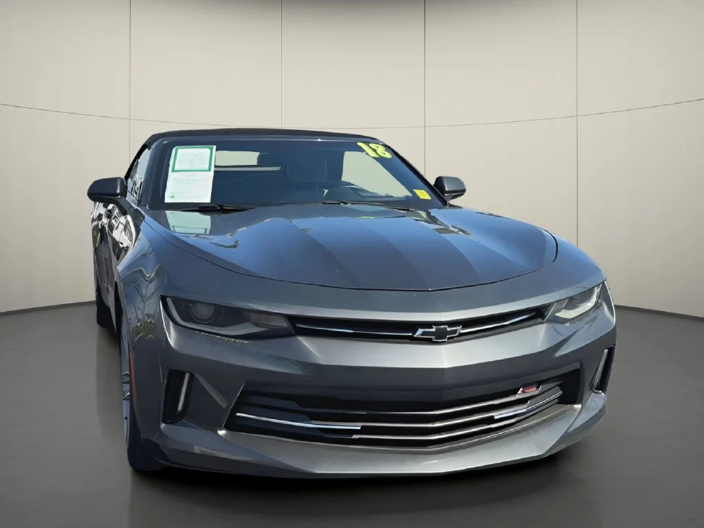 Used 2018 NIGHTFALL GRAY METALLIC Chevrolet 2LT image 2