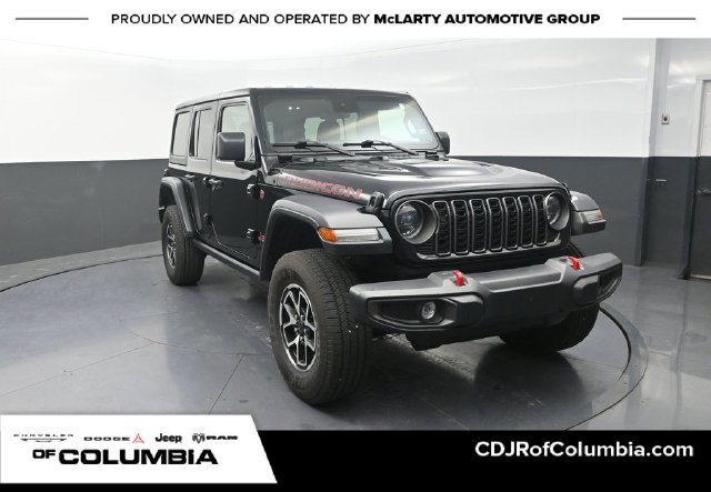 Used 2024 Black Jeep Rubicon image 1