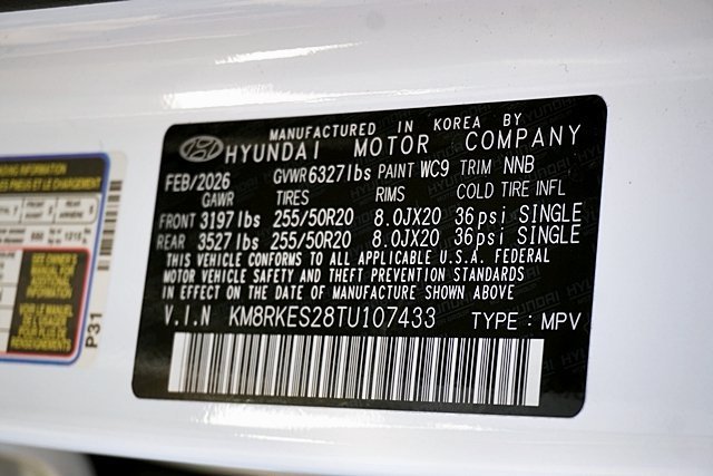 Certified Used 2026 White Hyundai Limited image 13