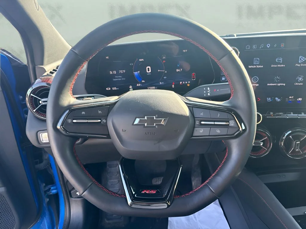 Used 2024 Riptide Blue Metallic Chevrolet RS image 11