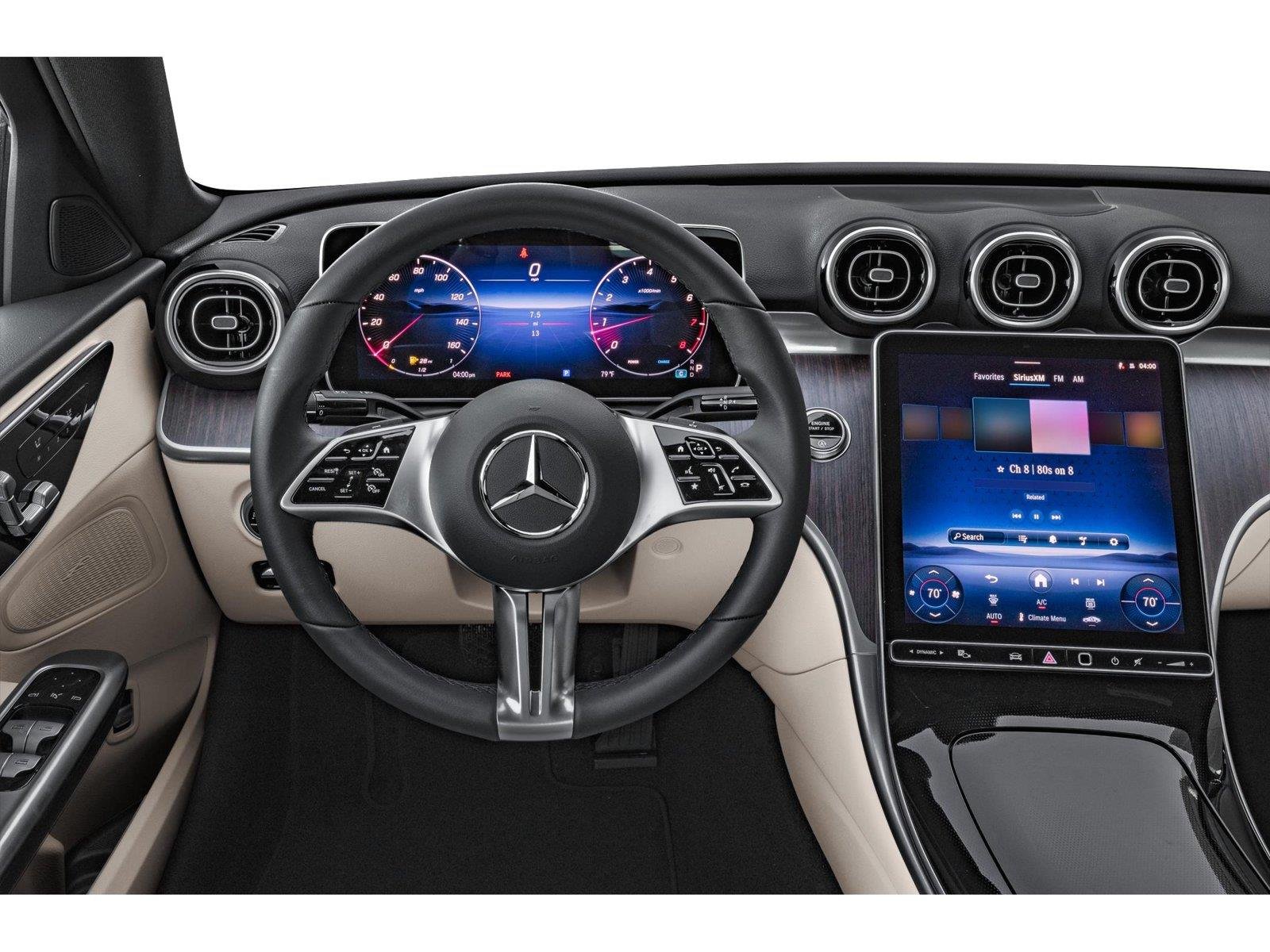New 2026 Cirrus Silver Metallic Mercedes-Benz C 300 image 2