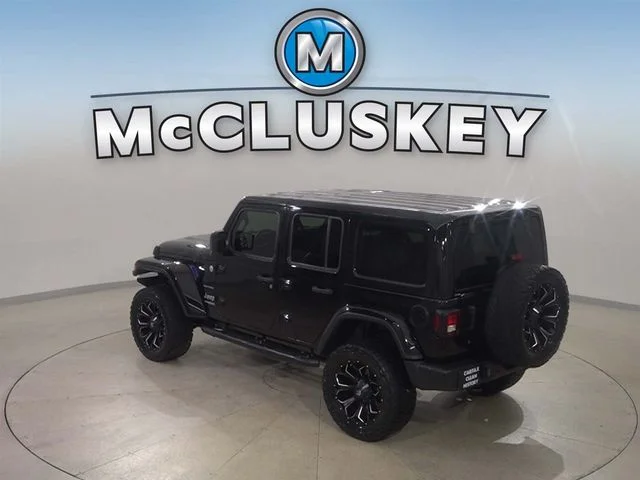 Used 2018 Black Jeep Unlimited Sahara image 22