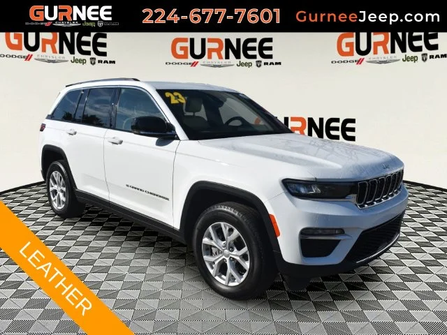 Used 2023 White Jeep Limited image 1