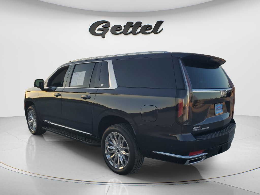 Used 2023 GALACTIC GRAY METALLIC Cadillac 4WD Premium Luxury image 7