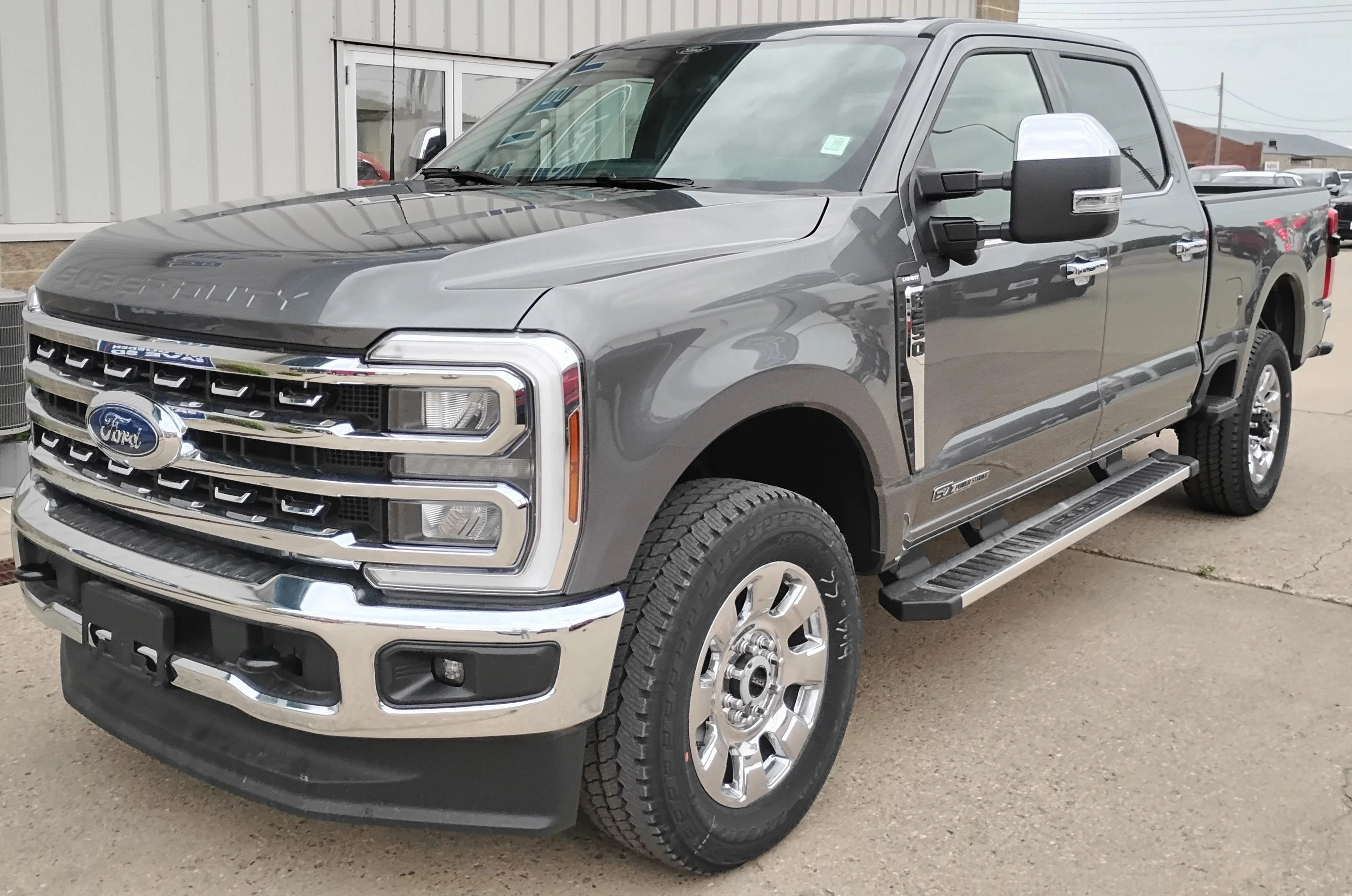 New 2026 Carbonized Gray Metallic Ford F-350® Lariat® image 2