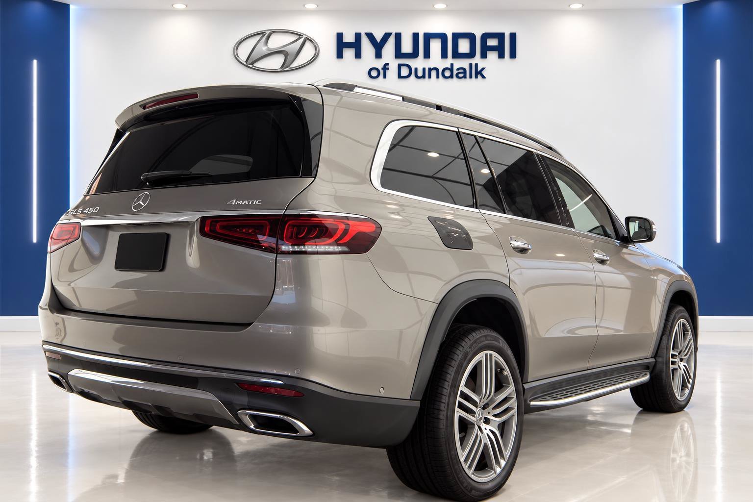 Used 2020 Silver Mercedes-Benz GLS 450 image 4