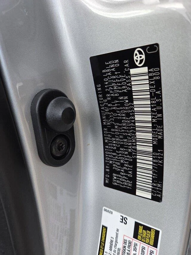 Used 2026 Classic Silver Metallic Toyota LE image 32