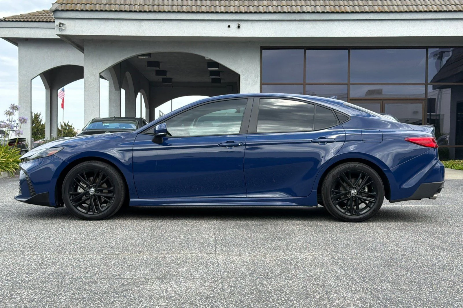 Used 2025 Blue Toyota SE image 9