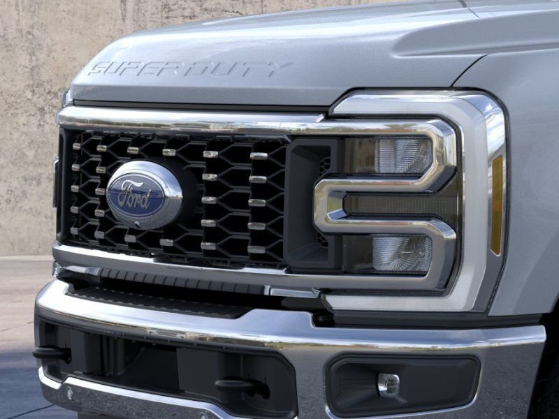 New 2026 Glacier Gray Metallic Tri-Coat Ford F-350® Lariat® image 17