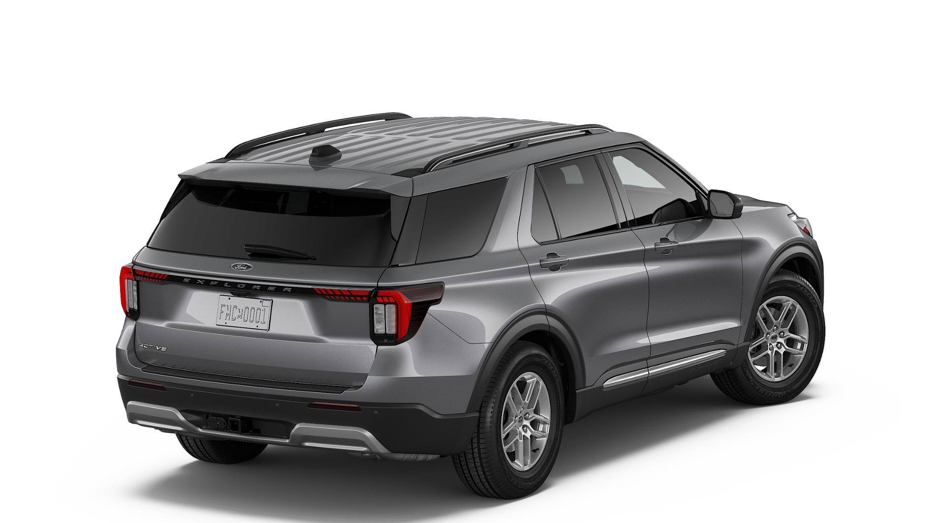 New 2026 Carbonized Gray Metallic Ford Active image 3
