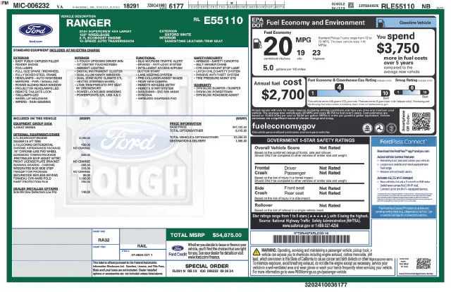 Used 2024 White Ford Lariat image 38