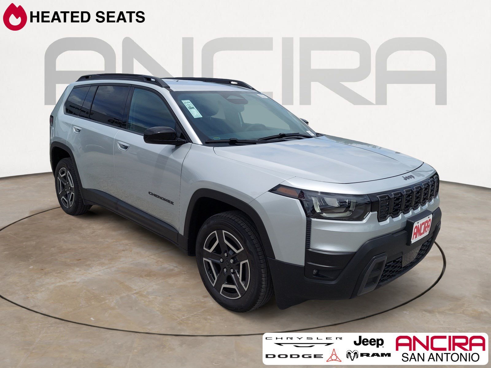 New 2026 Silver Zynith Clearcoat Jeep Laredo image 1