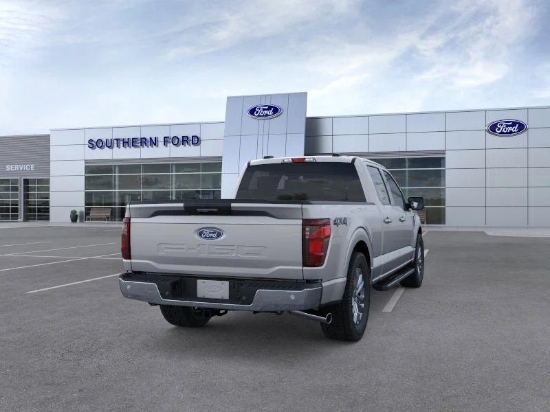 New 2026 Iconic Silver Metallic Ford XLT image 9