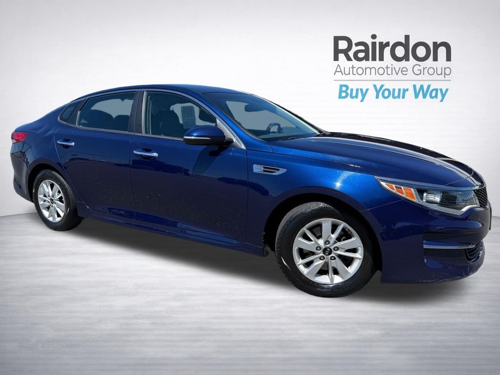 Certified Used 2017 Blue Kia LX image 1