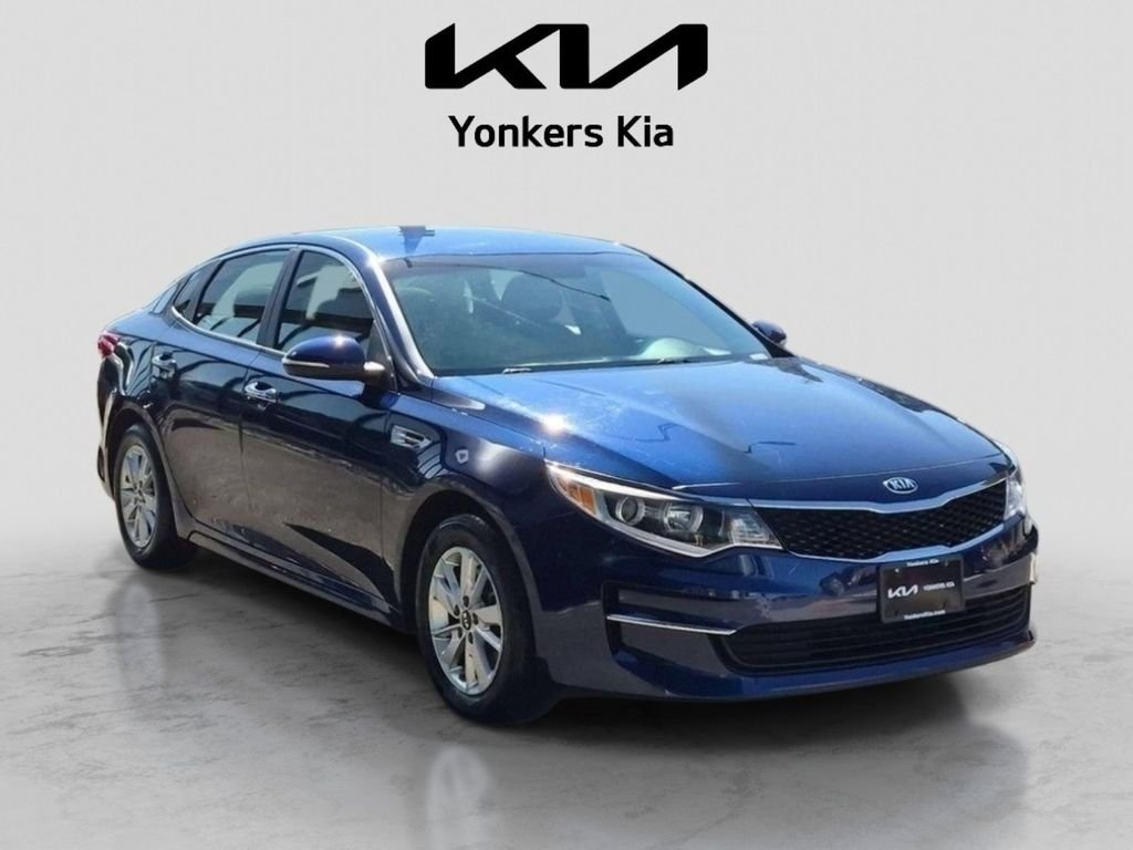 Used 2017 Blue Kia LX image 3