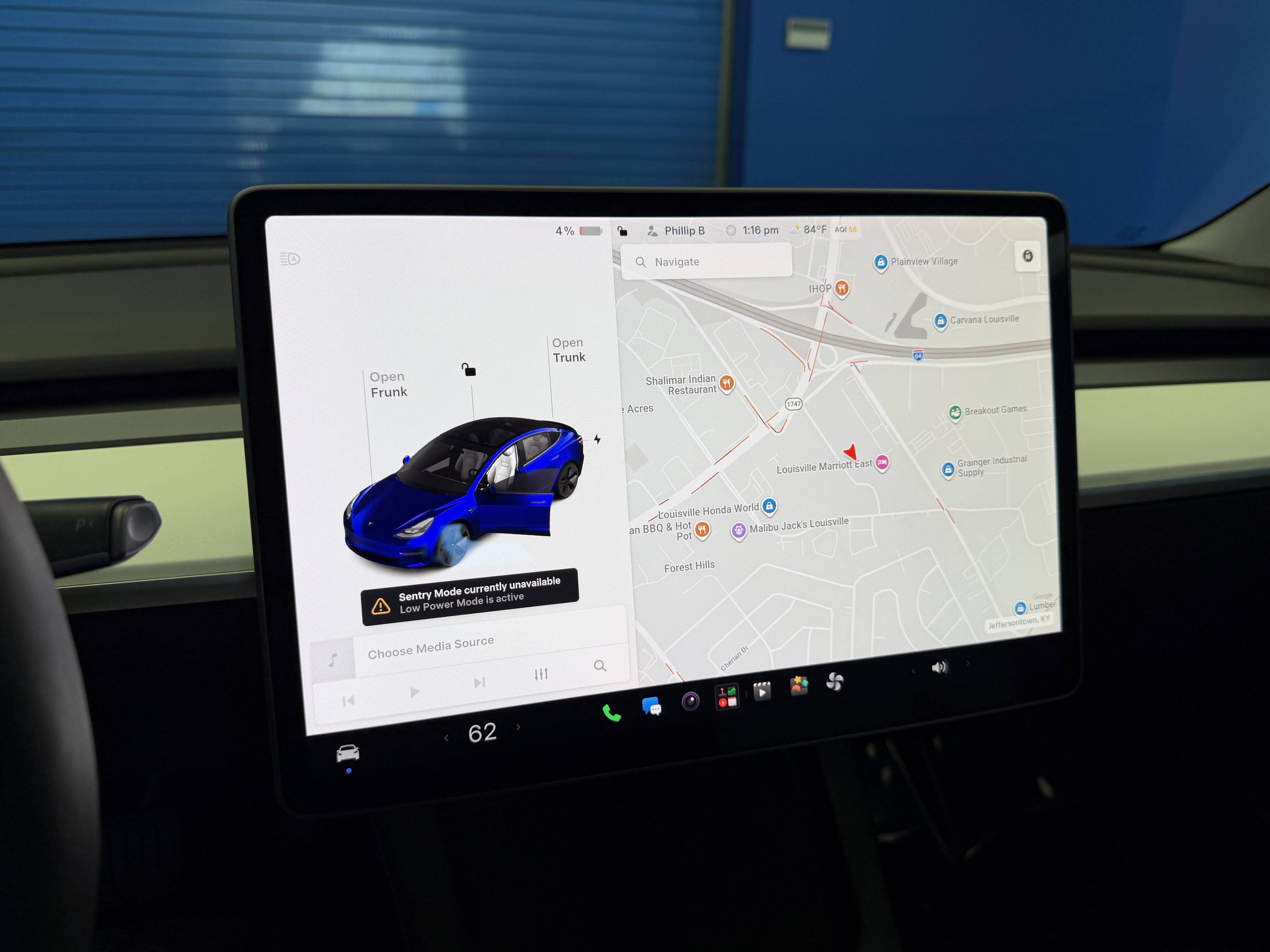 Used 2021 Deep Blue Metallic Tesla Standard Range Plus image 19