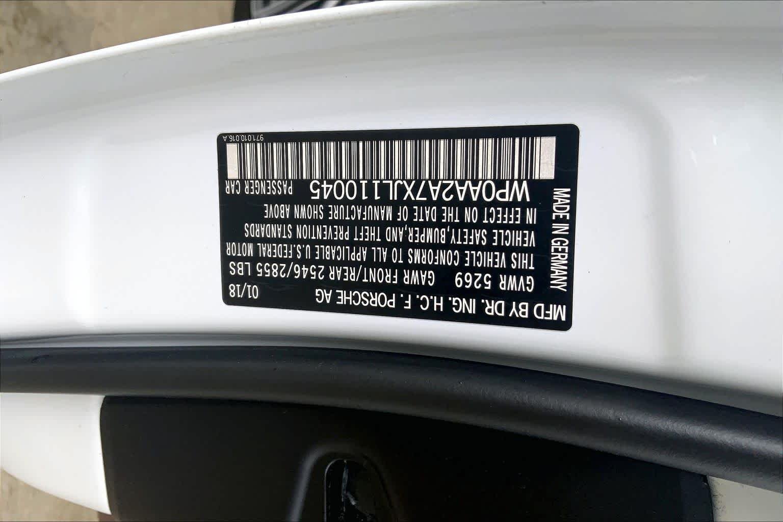 Used 2018 Black Porsche 4 image 32