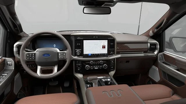 New 2026 Star White Metallic Tri-Coat Ford King Ranch image 7