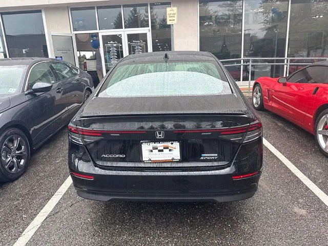 Certified Used 2025 Black Honda Sport image 5