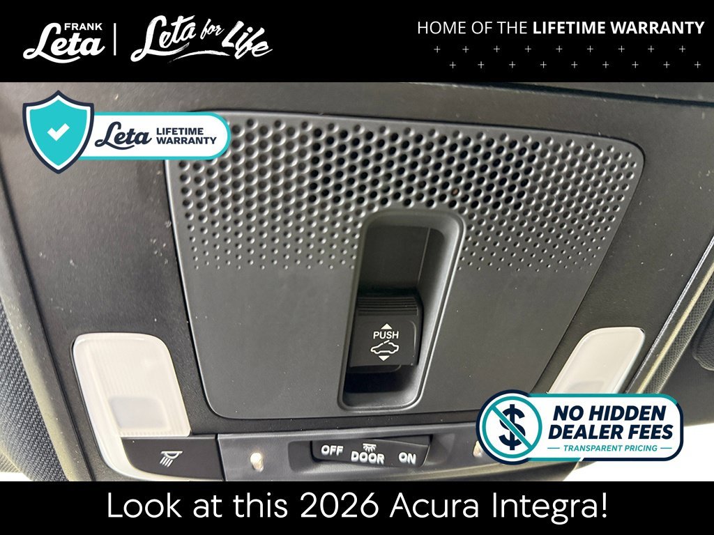 New 2026 Platinum White Pearl Acura w/A-Spec Package image 21