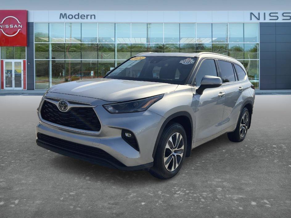 Used 2024 Celestial Silver Metallic Toyota LE image 1