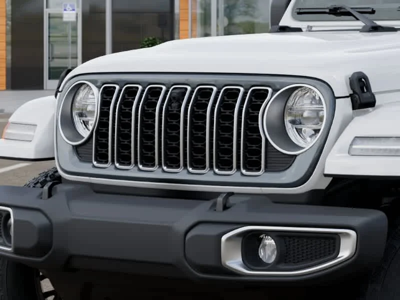 New 2026 Bright White Clearcoat Jeep Sahara image 11