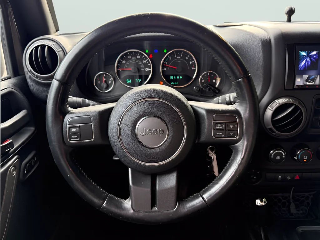Used 2017 Gray Jeep Unlimited Sport image 12