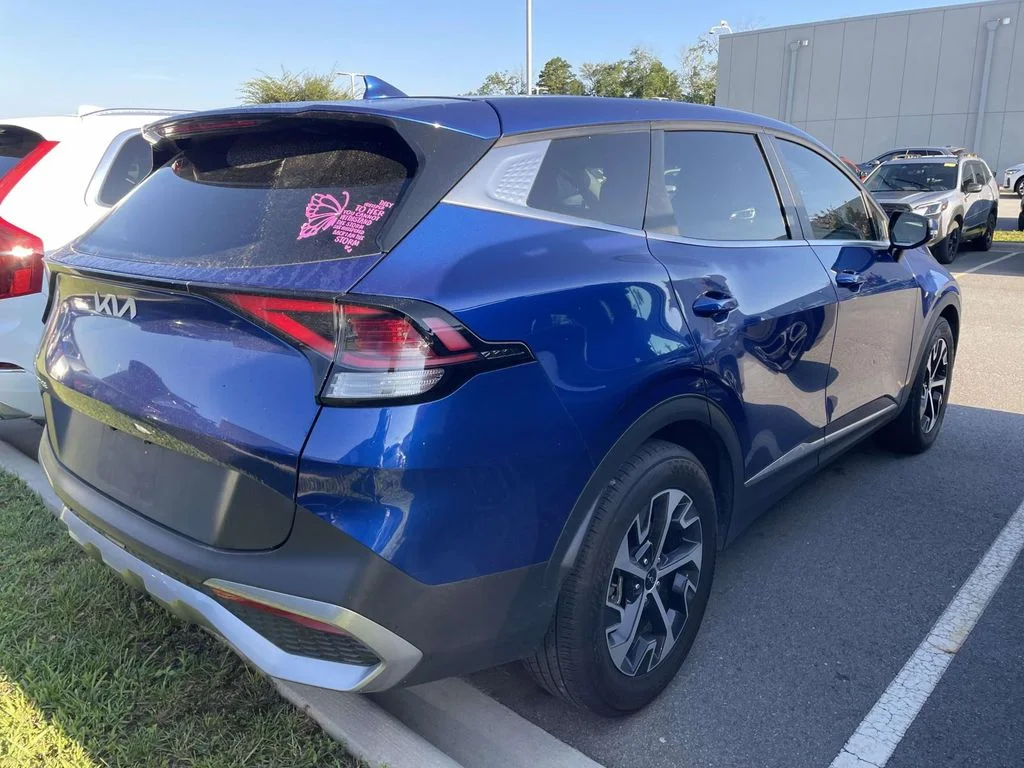 Used 2025 Sapphire Blue Kia EX image 4