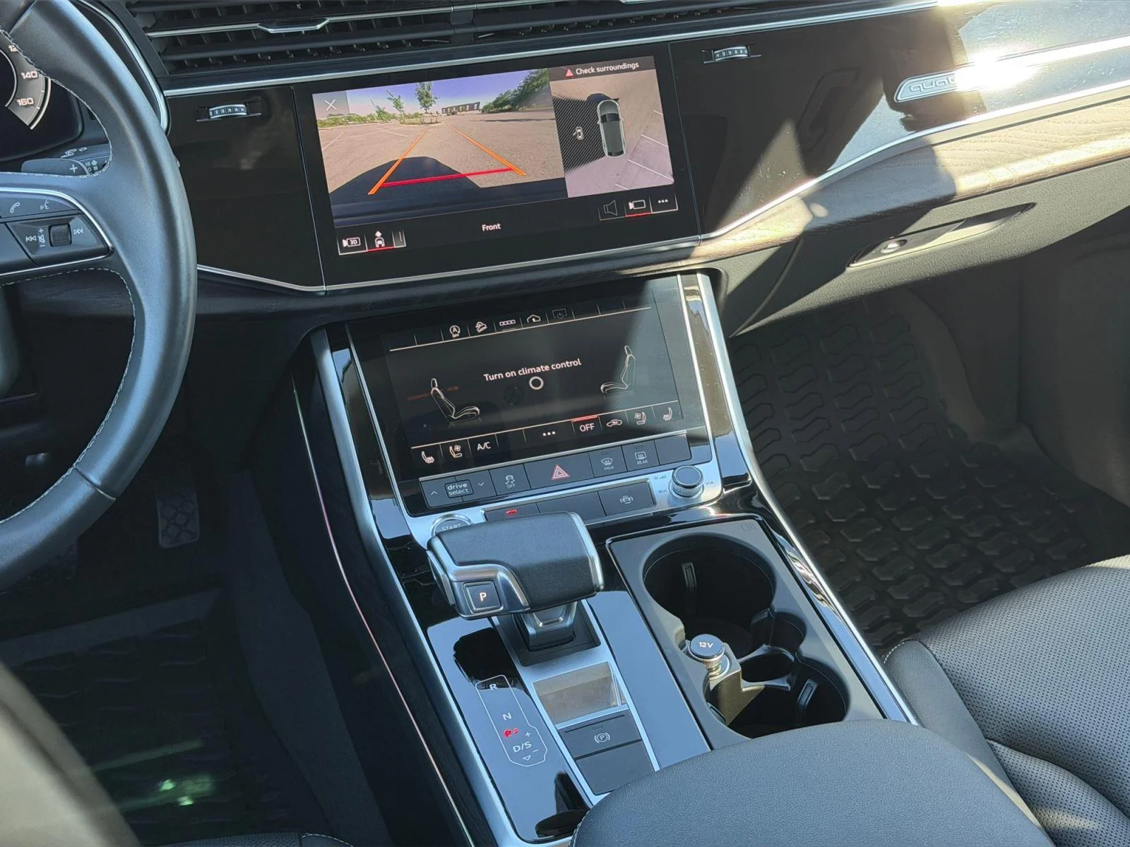 Used 2022 Galaxy Blue Metallic Audi Premium Plus image 48