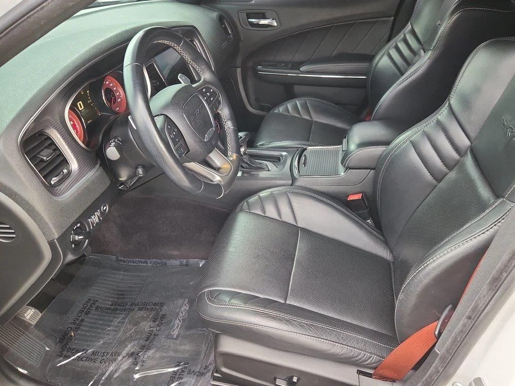 Used 2016 Ivory Tri-Coat Pearl Dodge SRT Hellcat image 7