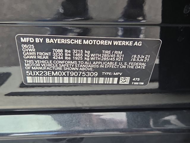 Used 2026 Black Sapphire Metallic BMW xDrive40i image 7