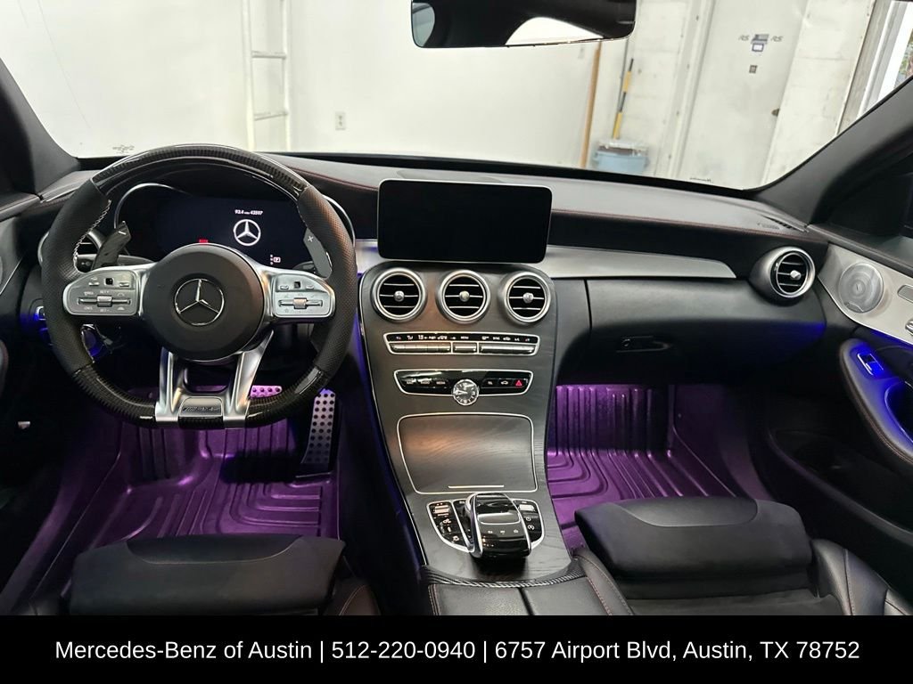 Certified Used 2021 Black Mercedes-Benz C 43 AMG® image 25