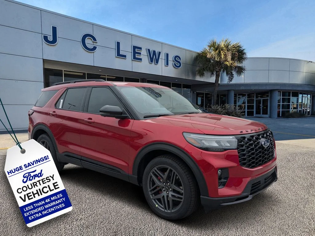 New 2026 Rapid Red Metallic Tinted Clearcoat Ford ST image 1