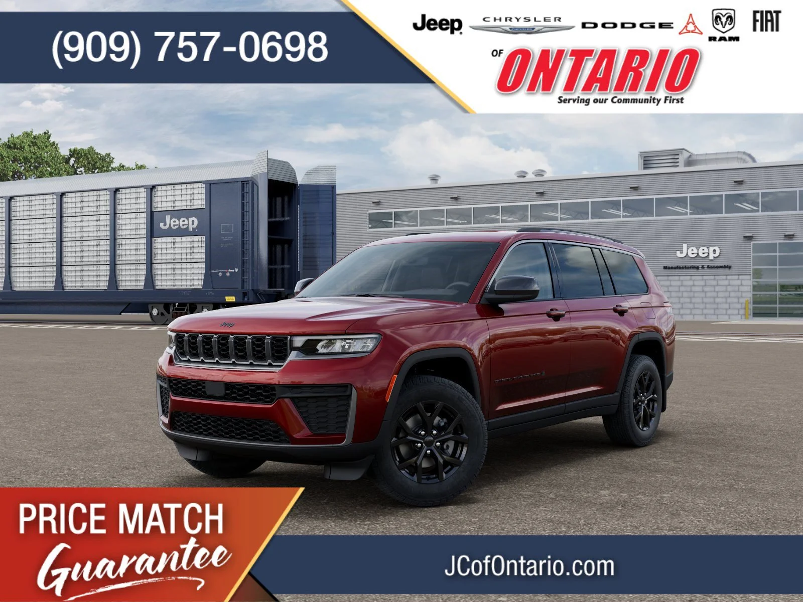 New 2026 Velvet Red Pearl-Coat Exterior Paint Jeep Altitude image 1