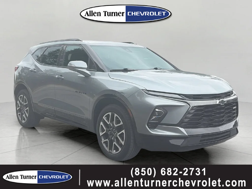Used 2024 Sterling Gray Metallic Chevrolet RS image 1