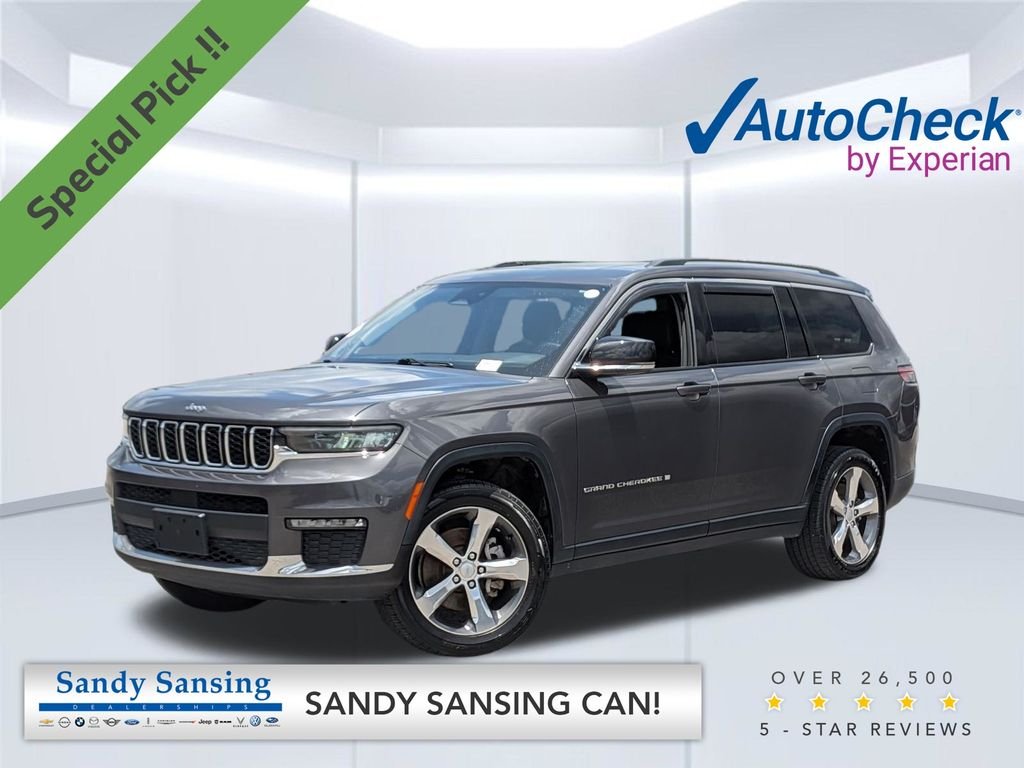 Used 2021 Gray Jeep Limited image 1