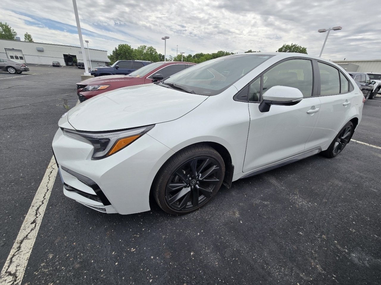 Certified Used 2025 Beige Toyota SE image 4