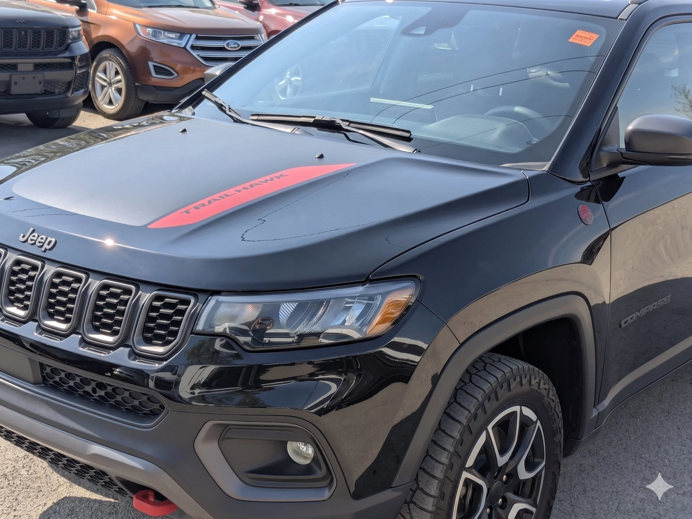 Used 2024 Black Jeep Trailhawk - Leather - Sun & Sound Grp - Alpine Audio - NAV & More image 10
