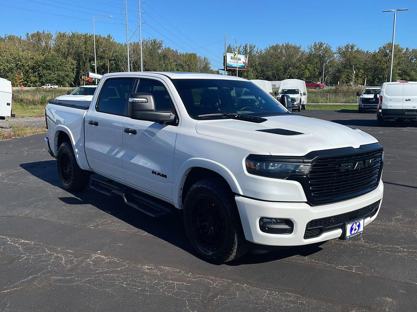 Used 2025 Ivory White Ram Laramie image 7