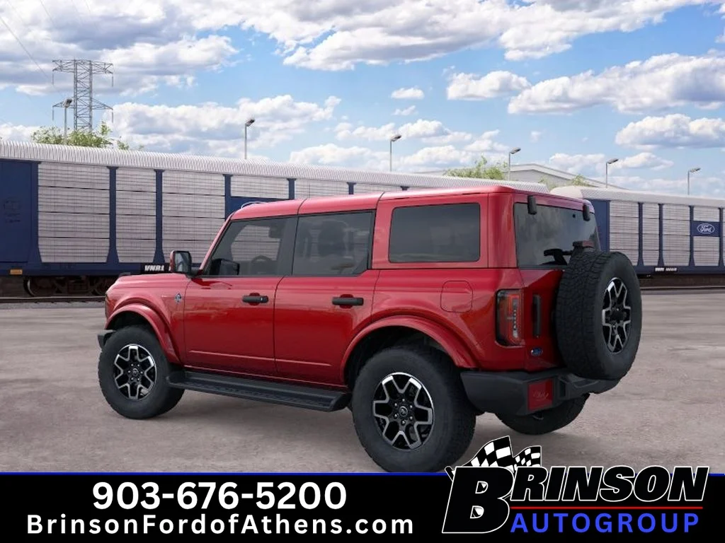 New 2026 Ruby Red Metallic Tinted Clearcoat Ford Outer Banks® image 4