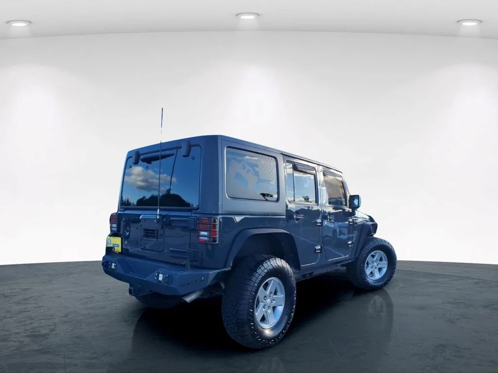 Used 2017 Black Jeep Unlimited Sport image 8