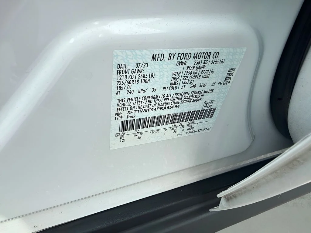 Used 2023 White Ford Lariat image 20