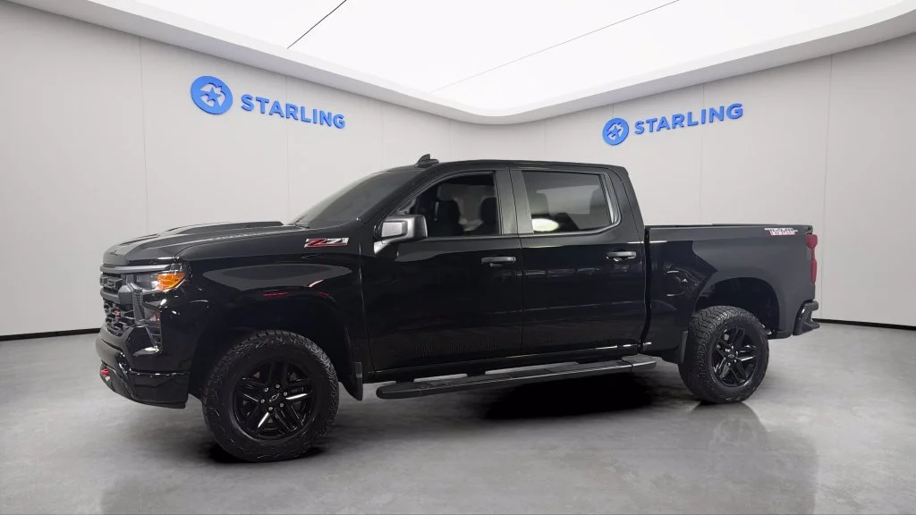 Used 2024 Black Chevrolet Custom Trail Boss image 2
