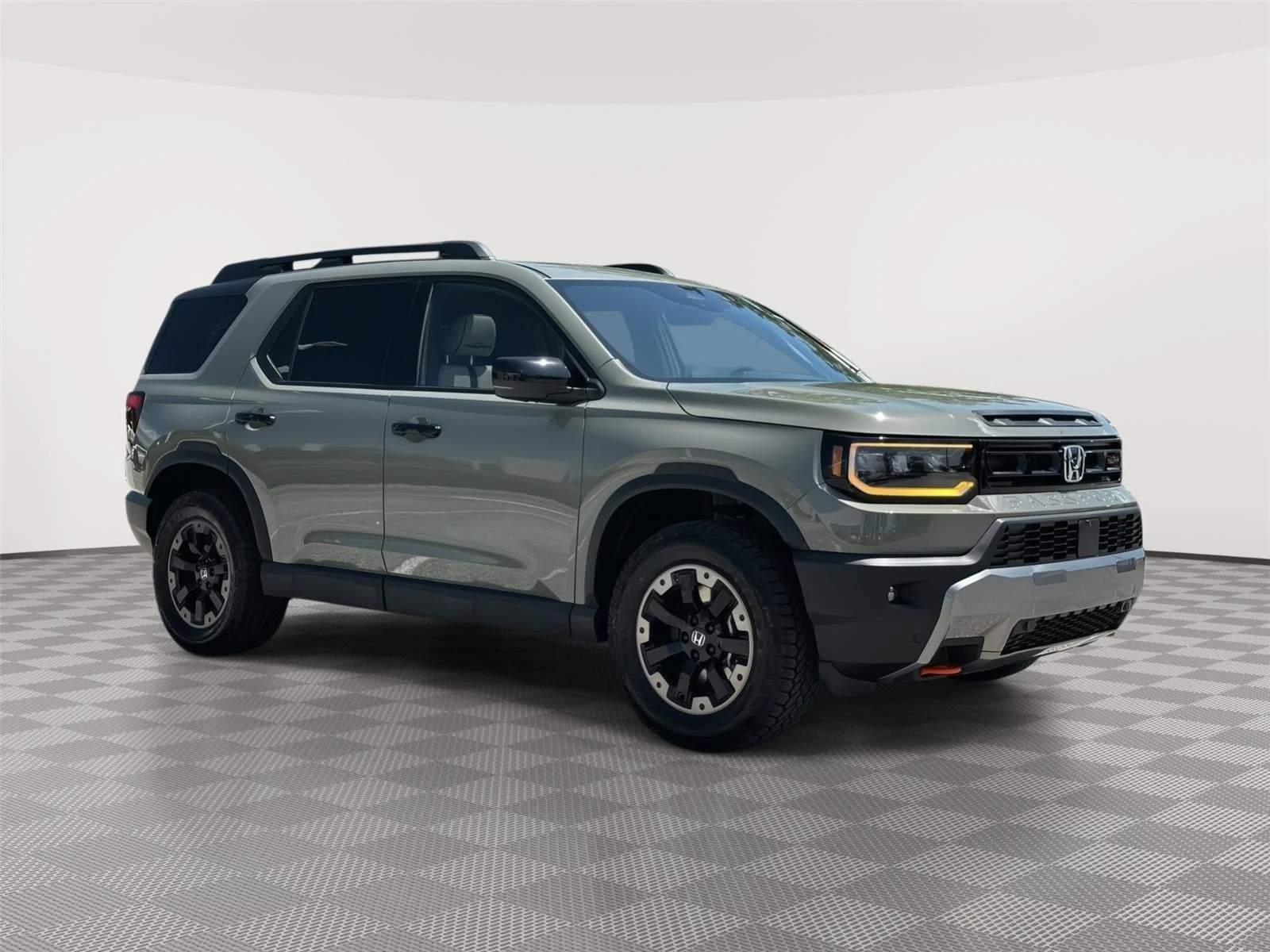 New 2026 Ash Green Metallic Honda TrailSport Elite image 1