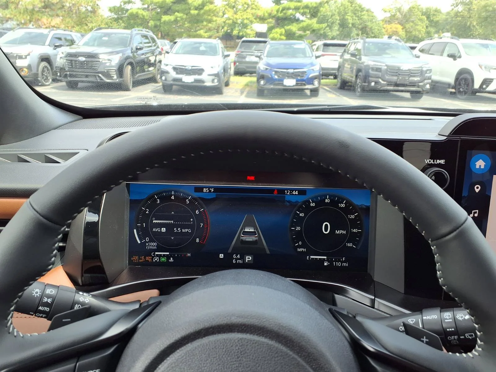 New 2026 CRYSTAL BLACK SILICA Subaru Touring image 11
