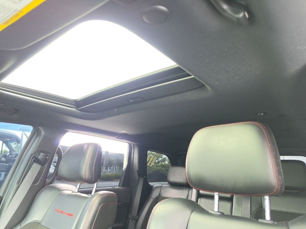 Used 2021 Bright White Clearcoat Jeep Trailhawk image 6
