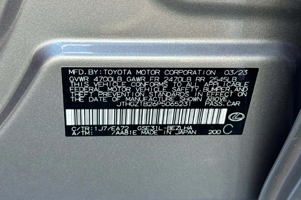 Used 2023 Silver Lexus 350 F SPORT image 33