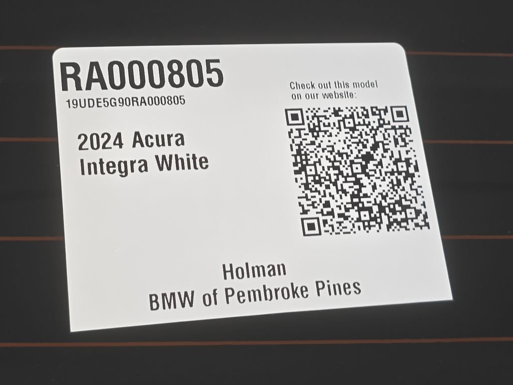 Used 2024 Platinum White Acura Type S image 25