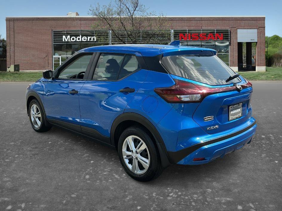 Certified Used 2025 Electric Blue Metallic Nissan S image 2
